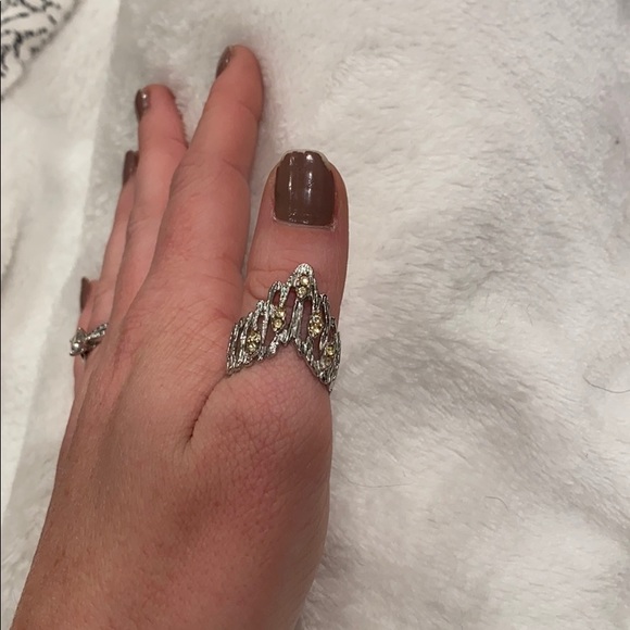 Sterling silver ring size 10 - Picture 8 of 10